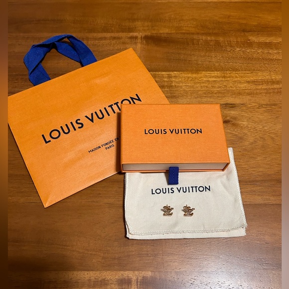 Louis Vuitton Monogram Earrings - Picture 3 of 5
